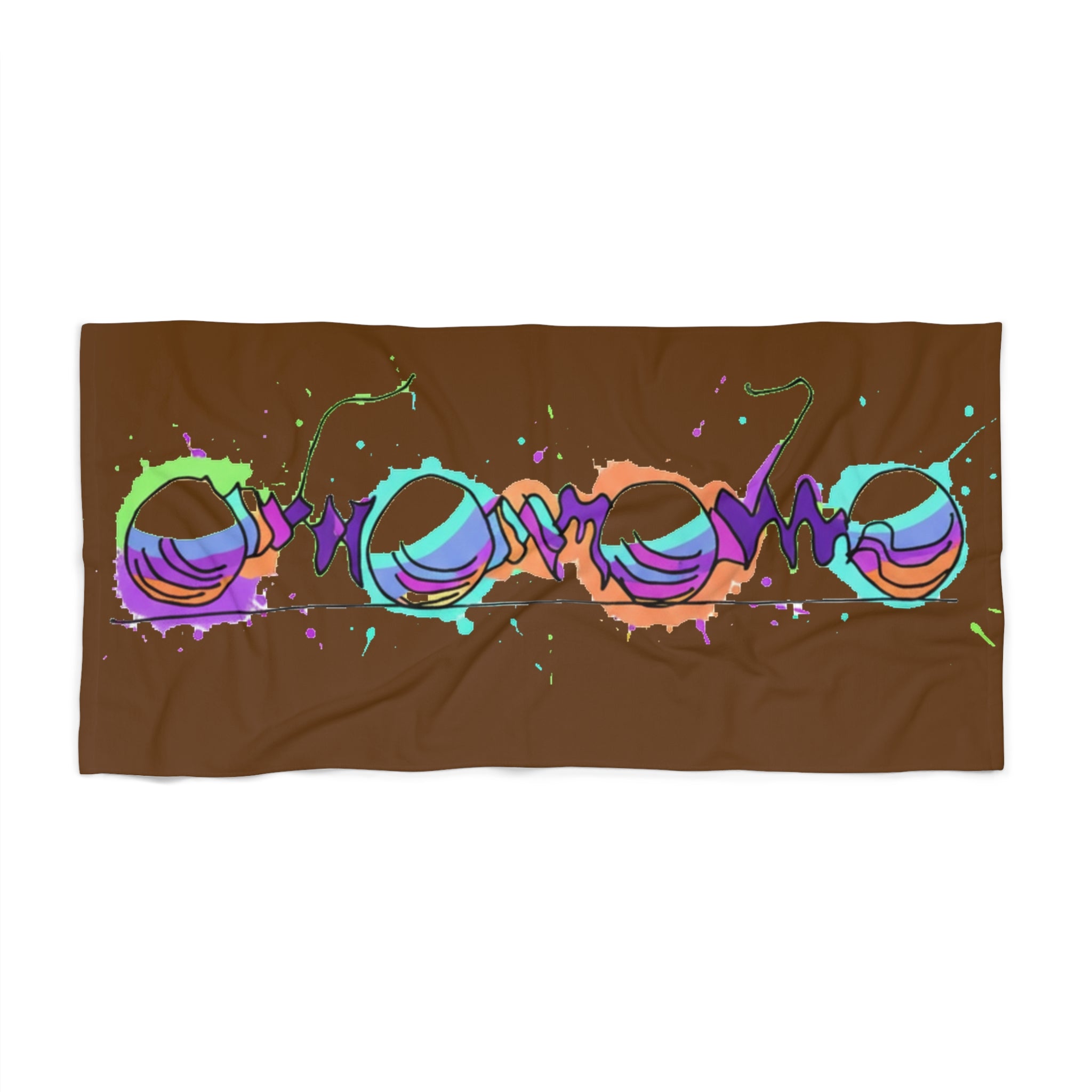 COOW60 Cherry Bike Beach Towel