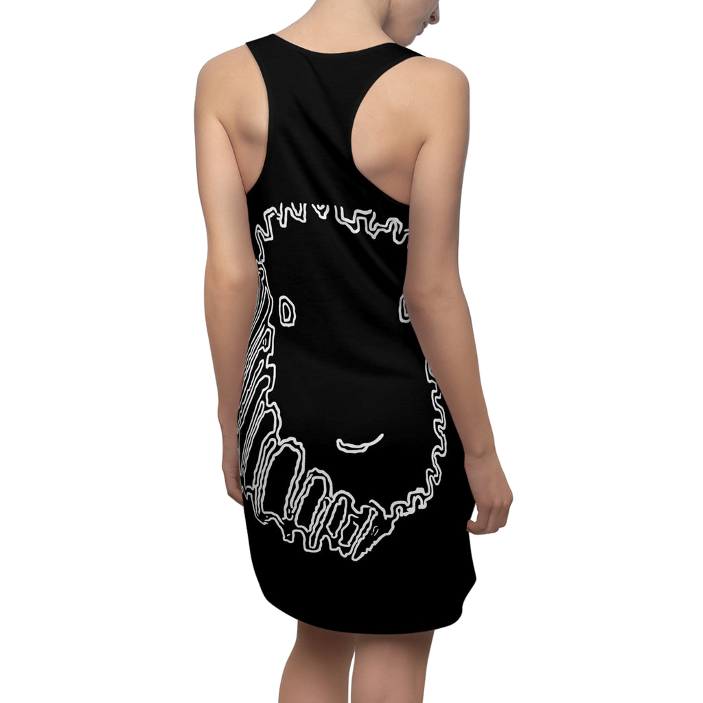 COOW60 Black Racerback Dress