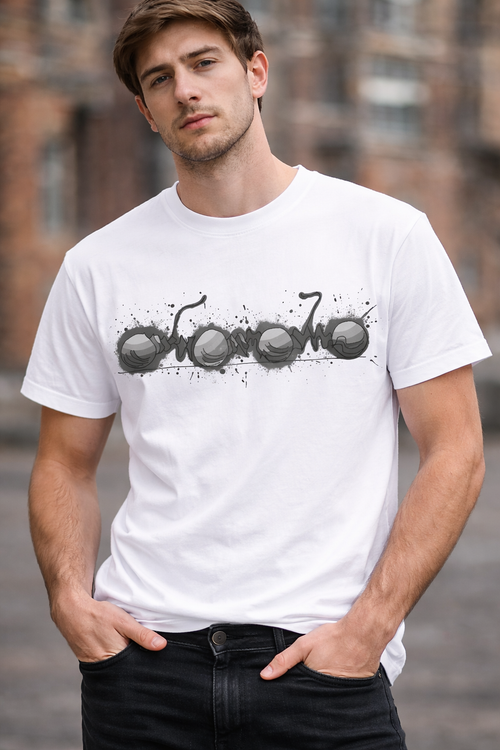 AC Cherry Bike Graphic Vintage T-Shirt